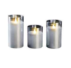 Свеча декоративная CL7-SET3-wh Белый 1 штука