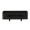 Lemark 9772044 Полка для душа прямая Lemark SHELF LINE из нерж. стали с крючками, черный/вставка-пластик черный