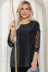 Джемпер В гармонии с собой (черный) Б12156 LT Collection