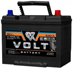Volt Professional Asia 6CT- 65 ( 75D23 ) аккумулятор