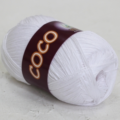 Пряжа Vita Coco 3851 белый