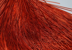 Канитель гладкая оранжевый 1мм (№6135)