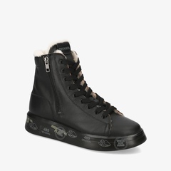 Кожаные кеды Premiata Edith 7069М на меху