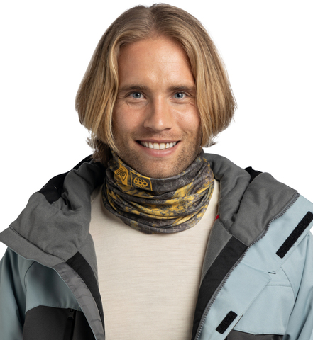 Картинка бандана-труба Buff Thermonet Sponge 686 Moss - 3