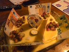 Вафельные Деньги на Торт 