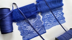 Кружево реснички василек (23х280 см)