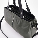 Сумка Саломея 198 македония оливковый + черный