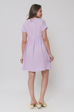 Платье для беременных и кормящих 13717 сиреневый