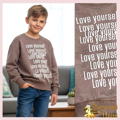 Свитшот трикотаж м (5-10) 251214-DS532