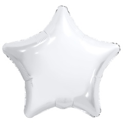 Аг 36''/91 см, Звезда, Сатин, Белый, 1 шт.