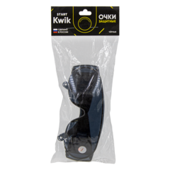Очки защитные черно-дымчатые START KWIK