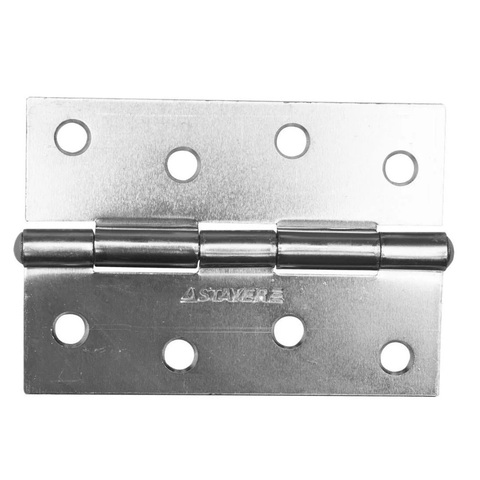 STAYER 100 x 70 х 1.8 мм, цвет белый цинк, карточная петля (37611-100-1)