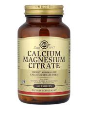 Solgar цитрат кальция и магния, 100 таблеток