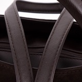 Сумка Саломея 278 эко-замша кофе