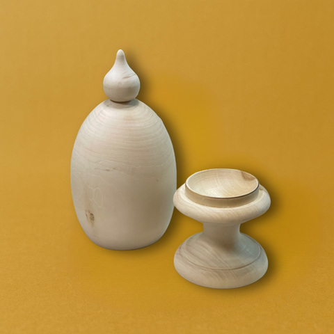 Яйцо, на подставке (открывается) 6,5см , липа