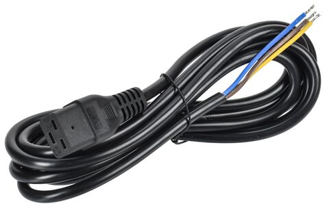 ITK Кабель электропитания PDU 3х1,5 3М C19-б/р