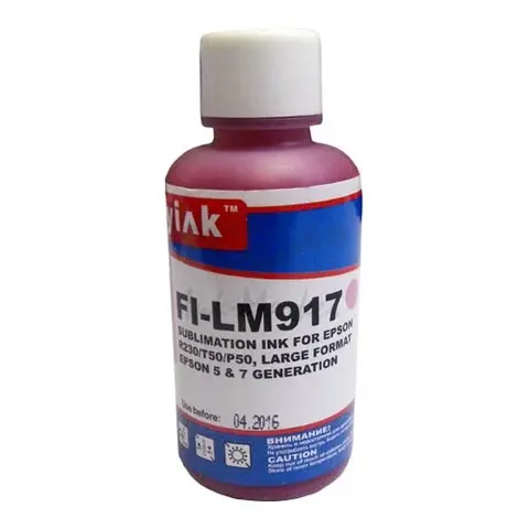 Чернила для EPSON St Photo R230/T50 (100мл,light magenta,сублимационные) FI-LC917/ES917LM  MyInk