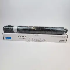 Совместимый тонер-картридж C-EXV51C голубой для Canon iR C5535, C5540, C5550, C5560