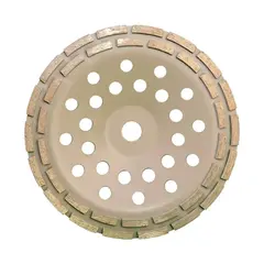 Чашка алмазная двухрядная STANDARD 230 мм TeamDiamondPRO 602301