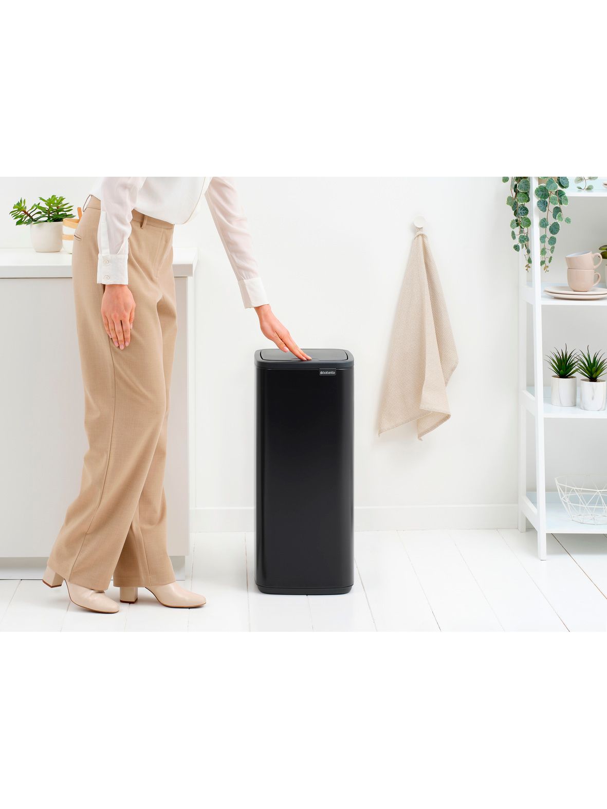 Мусорный бак Bo Bo Touch Bin (30 л), Черный матовый, арт. 238208 - фото 10