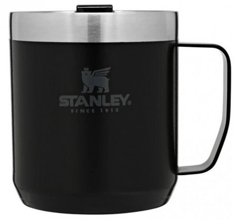 Картинка термокружка Stanley classic mug 0.35l черный - 1