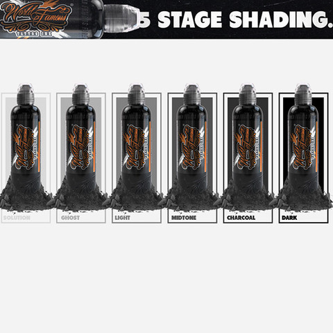 FIVE-STAGE SHADING SET - 6шт