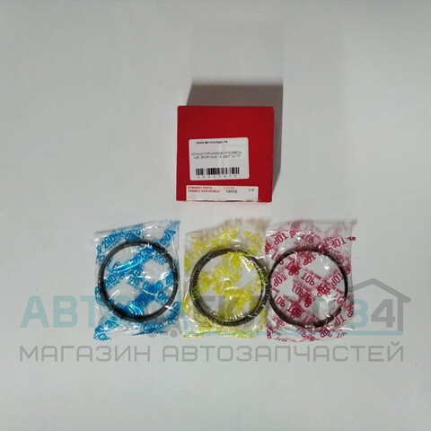 КОЛЬЦА ПОРШНЕВЫЕ STD CRETA, ix35, SPORTAGE 14- ДВИГ NU TP 81,0 1,0-1,2-2,0