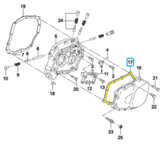 ПРОКЛАДКА КПП КРЫШКИ 5-Й ПЕРЕДАЧИ NEXIA, LANOS, CHANCE 1,5, CRUZE, GENTRA, LACETTI, AVEO -2011, ESP