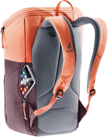 Картинка рюкзак школьный Deuter Overday Aubergine-Sienna - 7