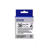 Картридж для ленточного принтера LK-7WBC Cable wrap Blk, Wht 36, 9
