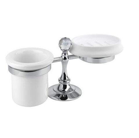 Cezares OLIMP-STT-01-M OLIMP-STT-01-M Стакан и мыльница настольные, хром