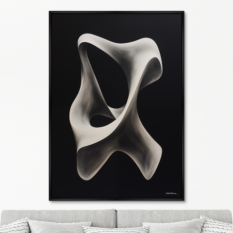 ArtNoMore - Репродукция картины на холсте Streamlined shapes, No 2, 2024г.