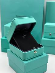 77970- Подарочная коробка/футляр TIFFANY lux под подвеску/колье , комплект упаковки для украшений