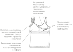 Майка-топ Medela (белый S)