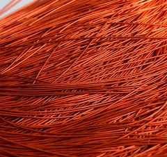 Канитель гладкая оранжевый 1мм (№6135)