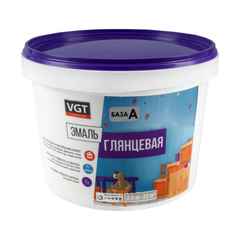 ЭМАЛЬ ВД-АК-1179   УНИВЕРСАЛ.  ГЛЯНЦ.  СУПЕРБЕЛАЯ  2,5 КГ (4) "ВГТ"---
