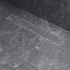 Am.Pm W02SC-U11-050-04SB PrimeFlow Трап для душа линейный универс затвор Tile 50см цвет сталь мат