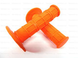Мото грипсы FAST PRO, мягкие ручки руля, оранжевые