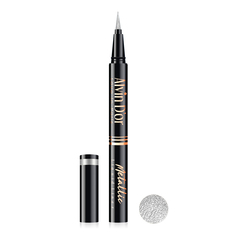 Alvin D`or AD-52 Лайнер стойкий для век металлик metallic liquid liner 24h high тон 06серебряный