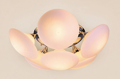 Люстра 8001/6PL Gold/Cream