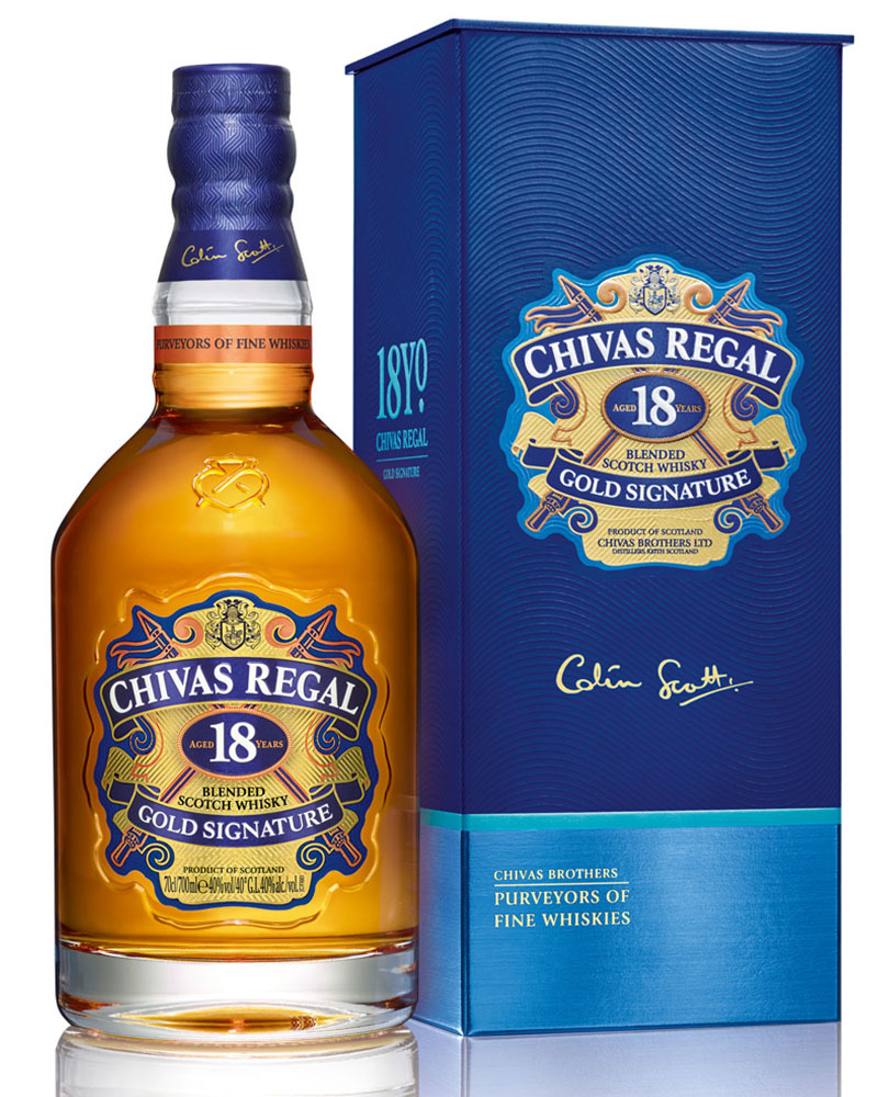 Виски Chivas Regal 18 лет 40%, 0,7 л.