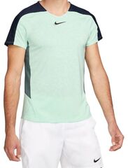 Футболка теннисная Nike Court Dri-Fit Slam Tennis Top M - mint foam/obsidian/mineral slate/black