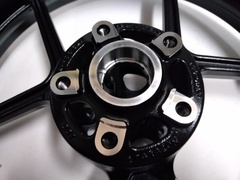 Передний колёсный диск для Kawasaki ER6F Ninja 650, ER6N, Z750, Z800, Ninja 1000, Z1000, Z1000SX, ZX10R черный