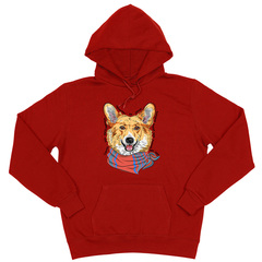 Толстовка "Корги любит тебя больше себя"