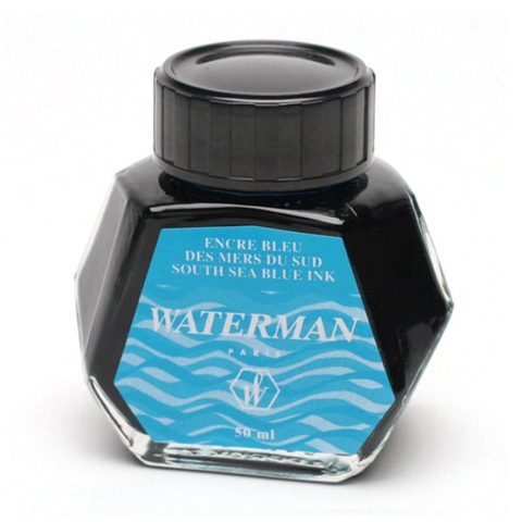 Флакон чернил - Waterman, голубые 50 мл.