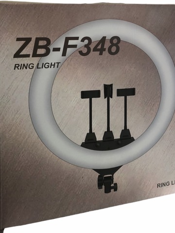 Кольцевая лампа 45 см с пультом и сумкой ZB-F348
