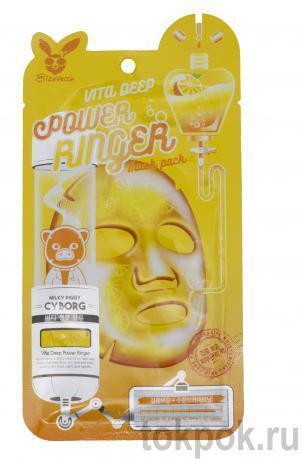 Тканевая маска для лица Elizavecca Vita Deep Power Ringer mask, 23 мл