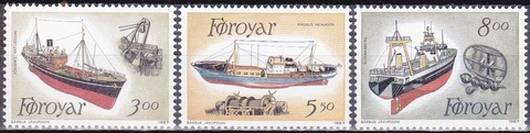 Фарерские острова 1987 №151-3 **MNH