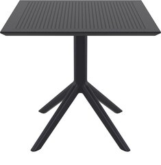 Стол пластиковый Siesta Contract Sky Table 80, черный