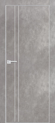 Дверь PX-20 AL кромка с 4-х ст. / Цвет Серый бетон / Двери PROFILO PORTE